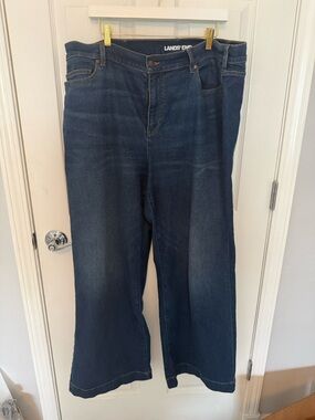 Lands' End women’s wide leg Jeans size 20W